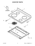 Diagram for 02 - Cooktop Parts