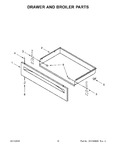 Diagram for 06 - Drawer And Broiler Parts