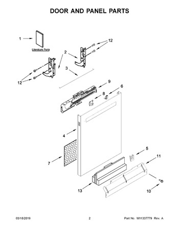 Diagram for MDB8989SHK0