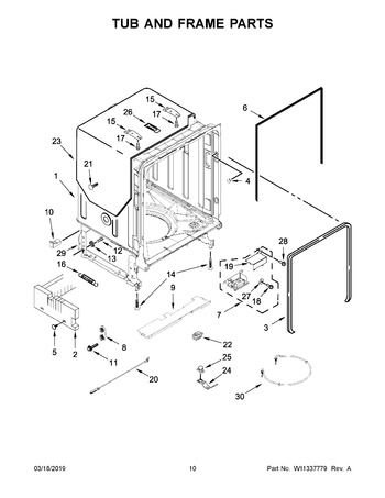 Diagram for MDB8989SHK0