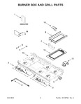 Diagram for 02 - Burner Box And Grill Parts