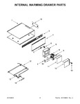 Diagram for 03 - Internal Warming Drawer Parts