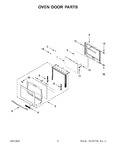 Diagram for 04 - Oven Door Parts