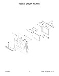 Diagram for 04 - Oven Door Parts