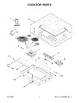 Diagram for 02 - Cooktop Parts