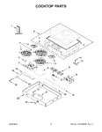 Diagram for 02 - Cooktop Parts