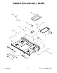 Diagram for 02 - Burner Box And Grill Parts