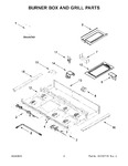 Diagram for 02 - Burner Box And Grill Parts