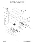 Diagram for 02 - Control Panel Parts