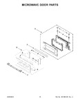 Diagram for 09 - Microwave Door Parts