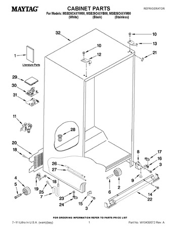 Diagram for MSB26C4XYM00