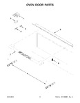 Diagram for 04 - Oven Door Parts