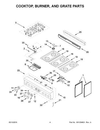 Diagram for JGRP436HL00