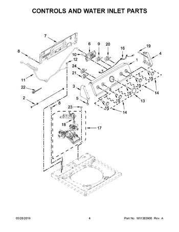 Diagram for 7MMVWC465JW0