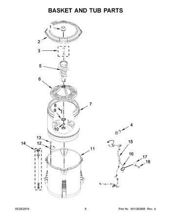 Diagram for 7MMVWC465JW0