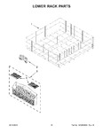 Diagram for 10 - Lower Rack Parts