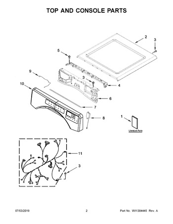 Diagram for NED5800HW0