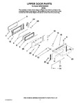 Diagram for 04 - Upper Door Parts