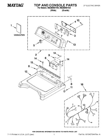 Diagram for MEDB950YG0