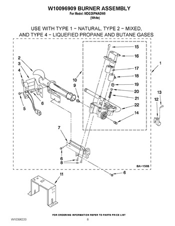 Diagram for MDG25PNAGW0