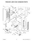 Diagram for 03 - Freezer Liner And Icemaker Parts