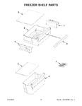 Diagram for 07 - Freezer Shelf Parts