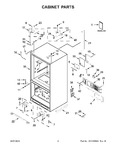 Diagram for 02 - Cabinet Parts