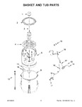 Diagram for 04 - Basket And Tub Parts