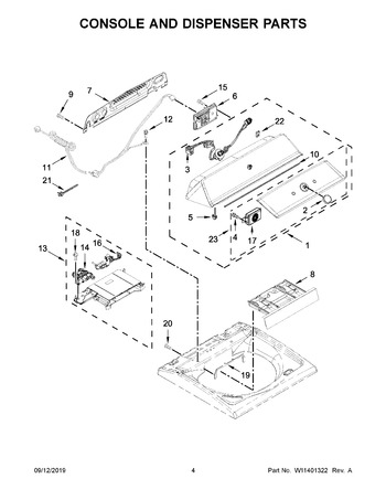 Diagram for MVWB865GW1