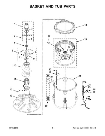 Diagram for MVWP575GW0