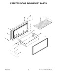 Diagram for 08 - Freezer Door And Basket Parts