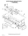 Diagram for 05 - Motor And Ice Container Parts