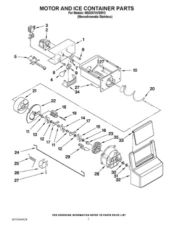 Diagram for MSD2574VEM12