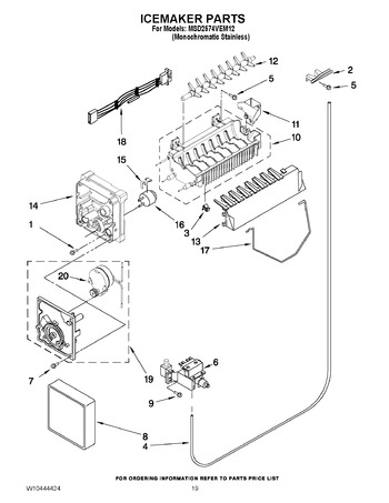 Diagram for MSD2574VEM12