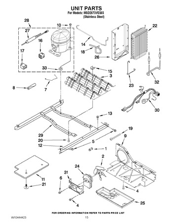 Diagram for MSD2573VES03