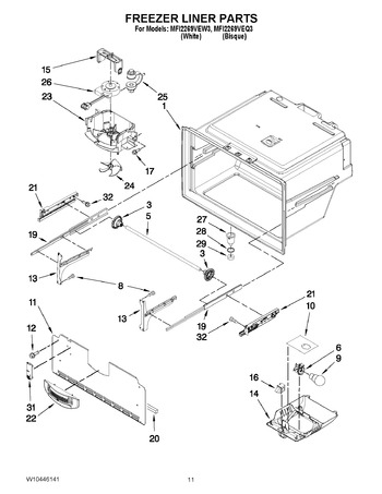 Diagram for MFI2269VEW3