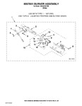 Diagram for 04 - 8557891 Burner Assembly