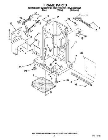 Diagram for MTUC7000AWW1