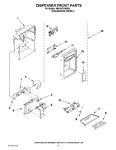 Diagram for 08 - Dispenser Front Parts