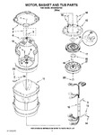 Diagram for 03 - Motor, Basket And Tub Parts