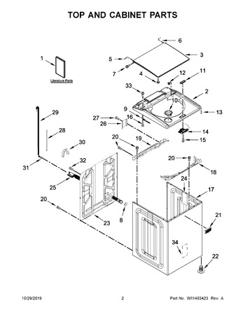 Diagram for MVWB835DC5