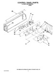 Diagram for 02 - Control Panel Parts