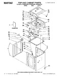 Diagram for 01 - Top And Cabinet Parts