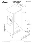 Diagram for 01 - Cabinet Parts