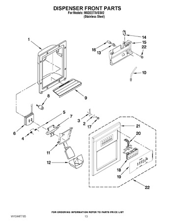 Diagram for MSD2273VES02