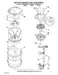 Diagram for 03 - Motor, Basket And Tub Parts