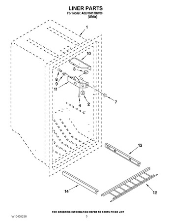 Diagram for AQU1501TRW00