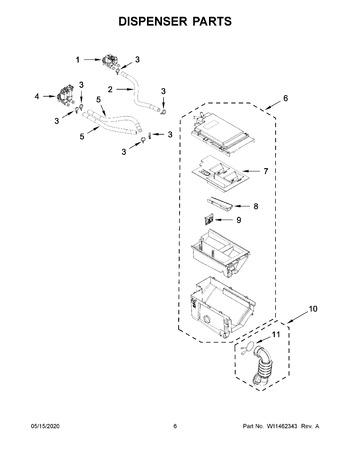 Diagram for NFW5800HW2