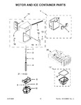 Diagram for 06 - Motor And Ice Container Parts