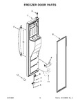 Diagram for 08 - Freezer Door Parts